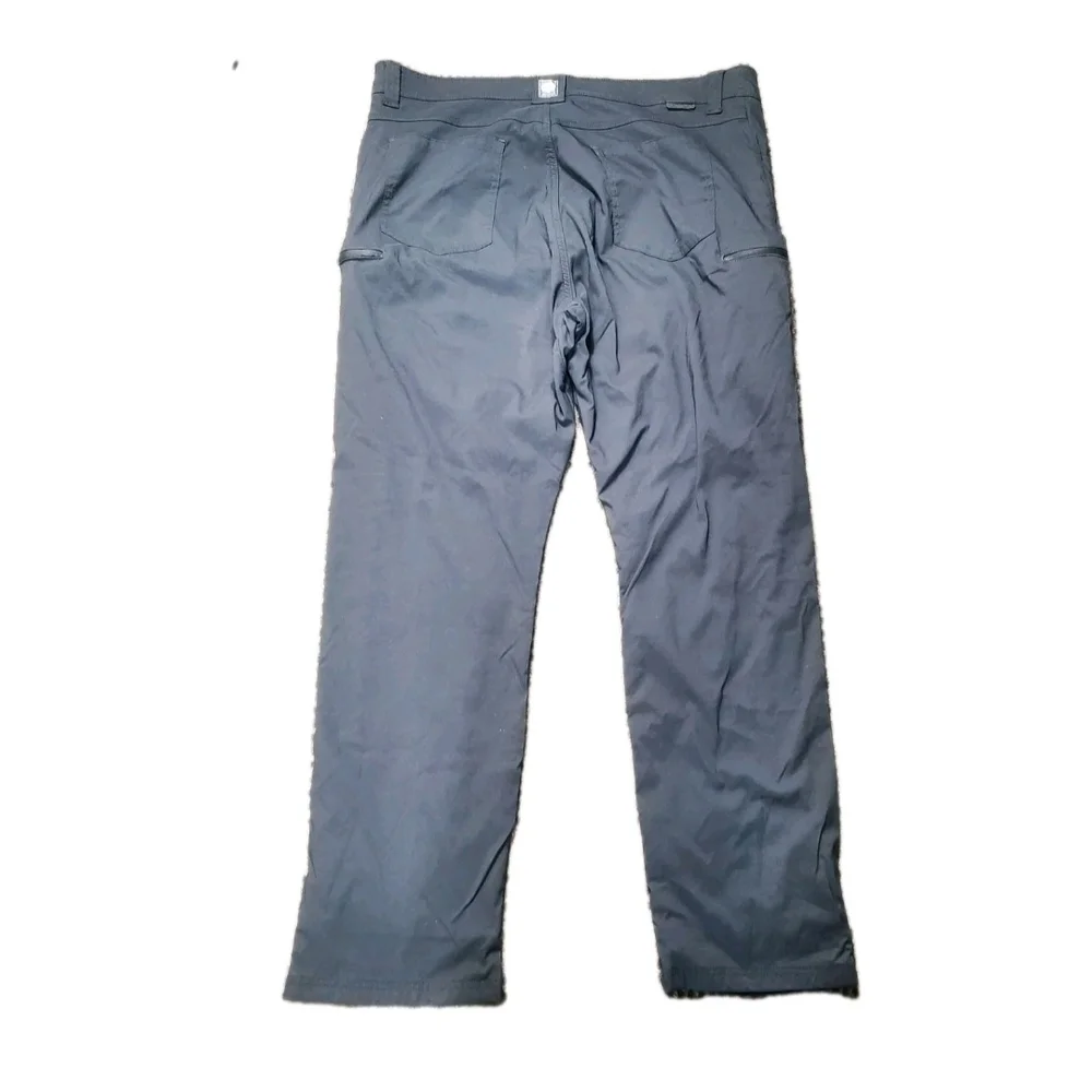 Wrangler ATG Fleece Lined Cargo Pants Mens 40x30 Black Relaxed Fit
